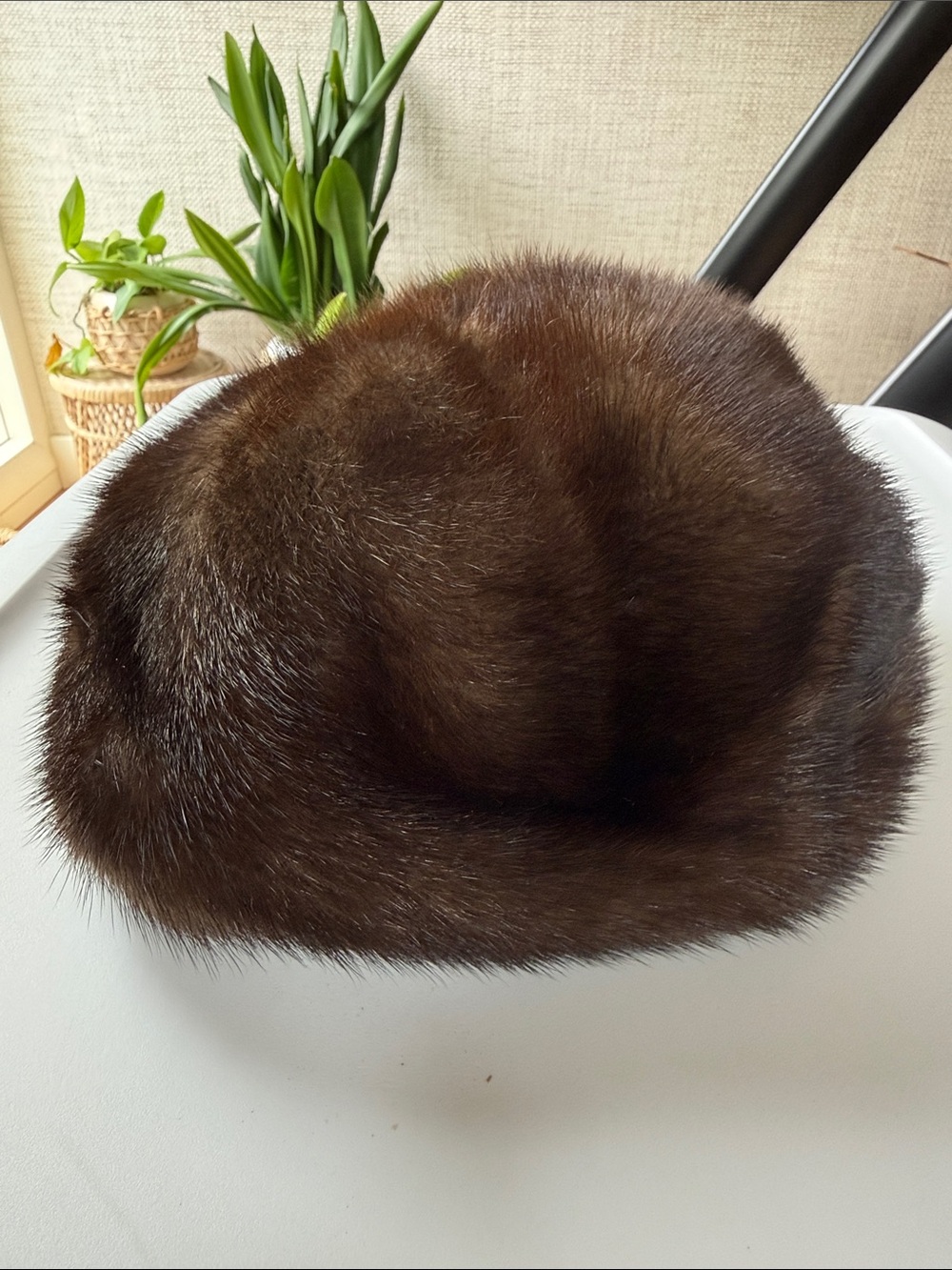 Vans Dark Brown Faux Fur Bucket Hat